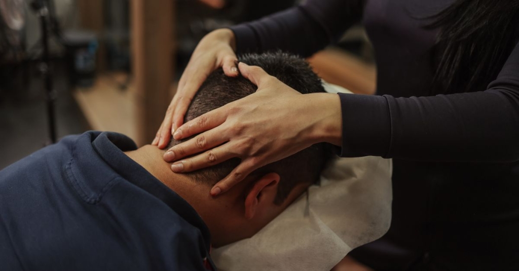 Teste de flexão crânio-cervical